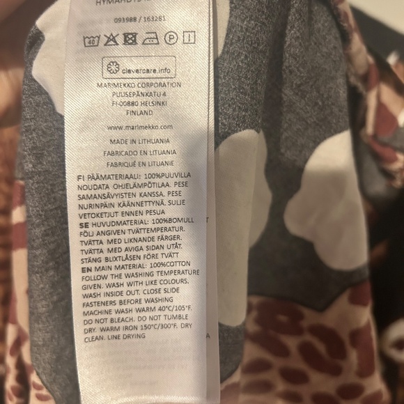 Marimekko dress Hymähdys Kaksoset - Picture 3 of 3